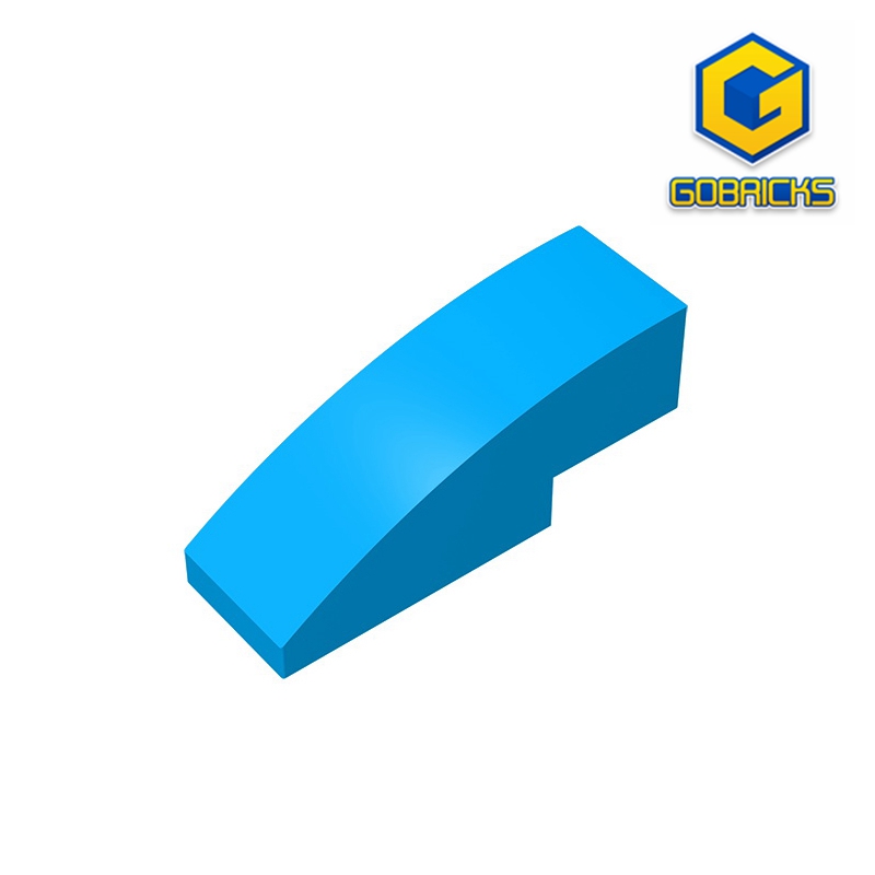 Lego Set Creator - Gobricks 11477 10 個の曲面レンガ 2x1x2/3 スロープパーツビルディングブロックバルクモデルシティクラシック
