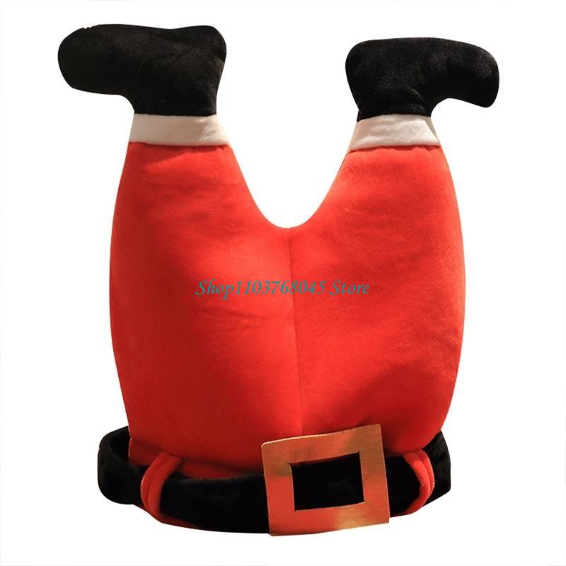 R53F 電気クリスマス帽子コスチュームドレスアップ面白いク - Santa Hat Plush のレビューと価格