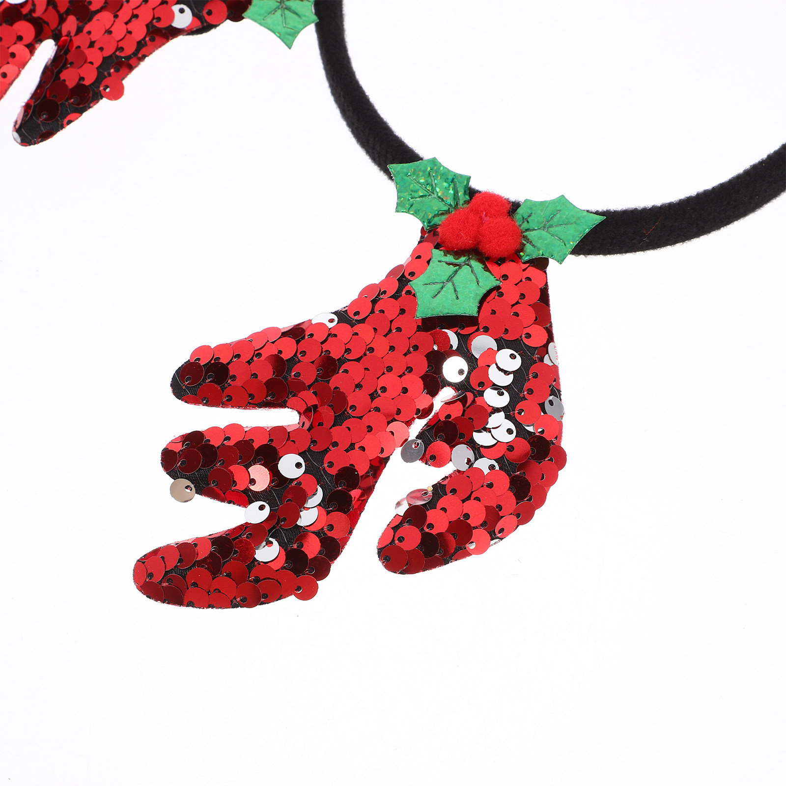 トナカイの角のヘッドバンド クリスマスヘアアクセサリー 女性 - Reindeer Antlers Headband のレビューと価格