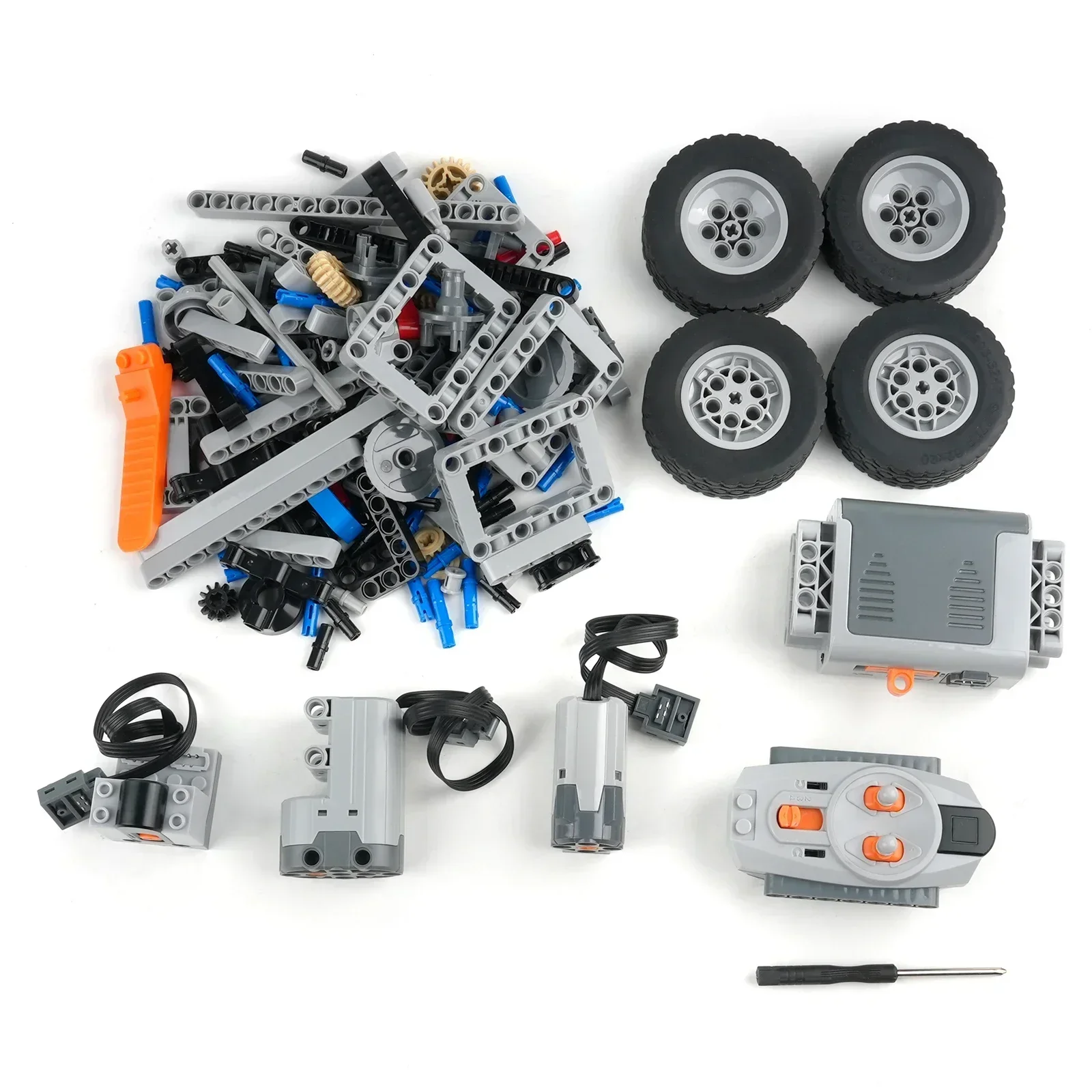 4WD RC カーシャーシ電気セットビルディングブロックモー - Lego Set Technic のレビューと価格