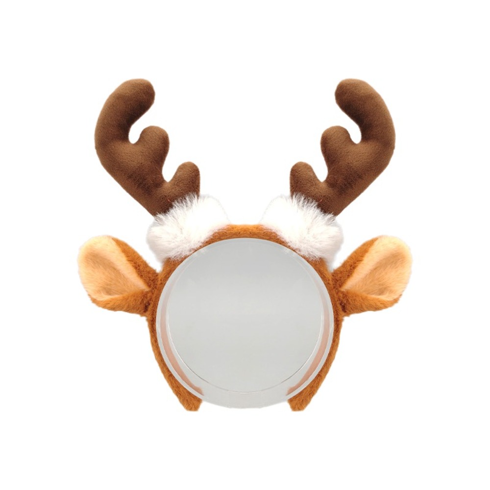 リアルなぬいぐるみ鹿の角カチューシャ　キュートなフェスティバ - Reindeer Antlers Headband のレビューと価格