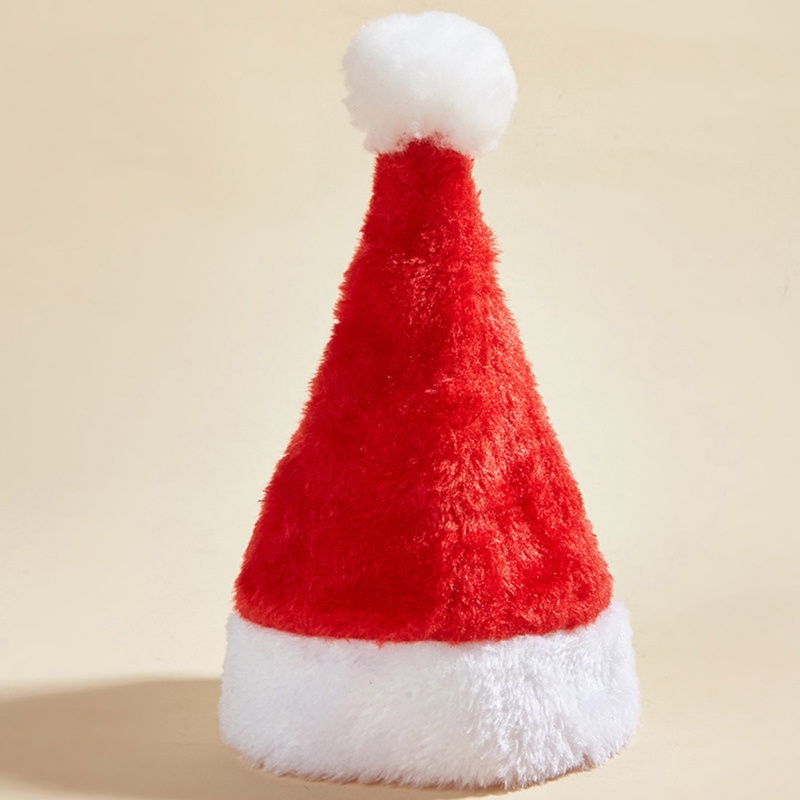 犬猫用帽子 クリスマス飾り 洗濯機洗い可能 レッド クリスマ - Santa Hat Plush のレビューと価格