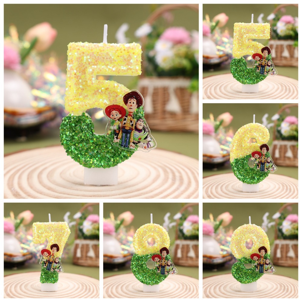 ホットキュートなカートゥーン T-O-Y ストーリー デジタ - Holiday Candle Set のレビューと価格